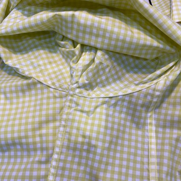 Thomas Pink Button Down Gingham Shirt - Size 17, 36.5 - Picture 6 of 11